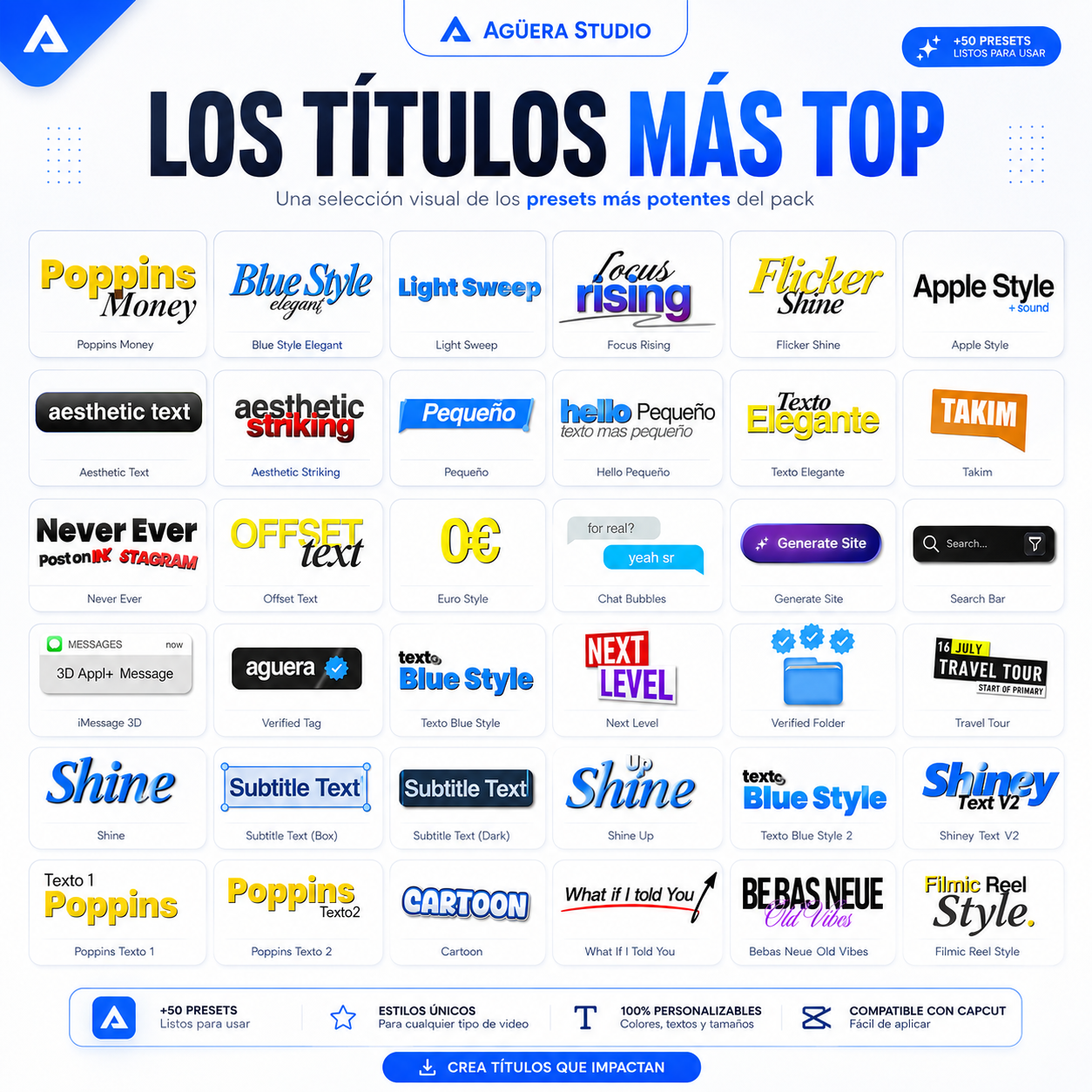+55 TITULOS VIRALES PARA CAPCUT PRO