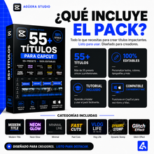 +55 TITULOS VIRALES PARA CAPCUT PRO