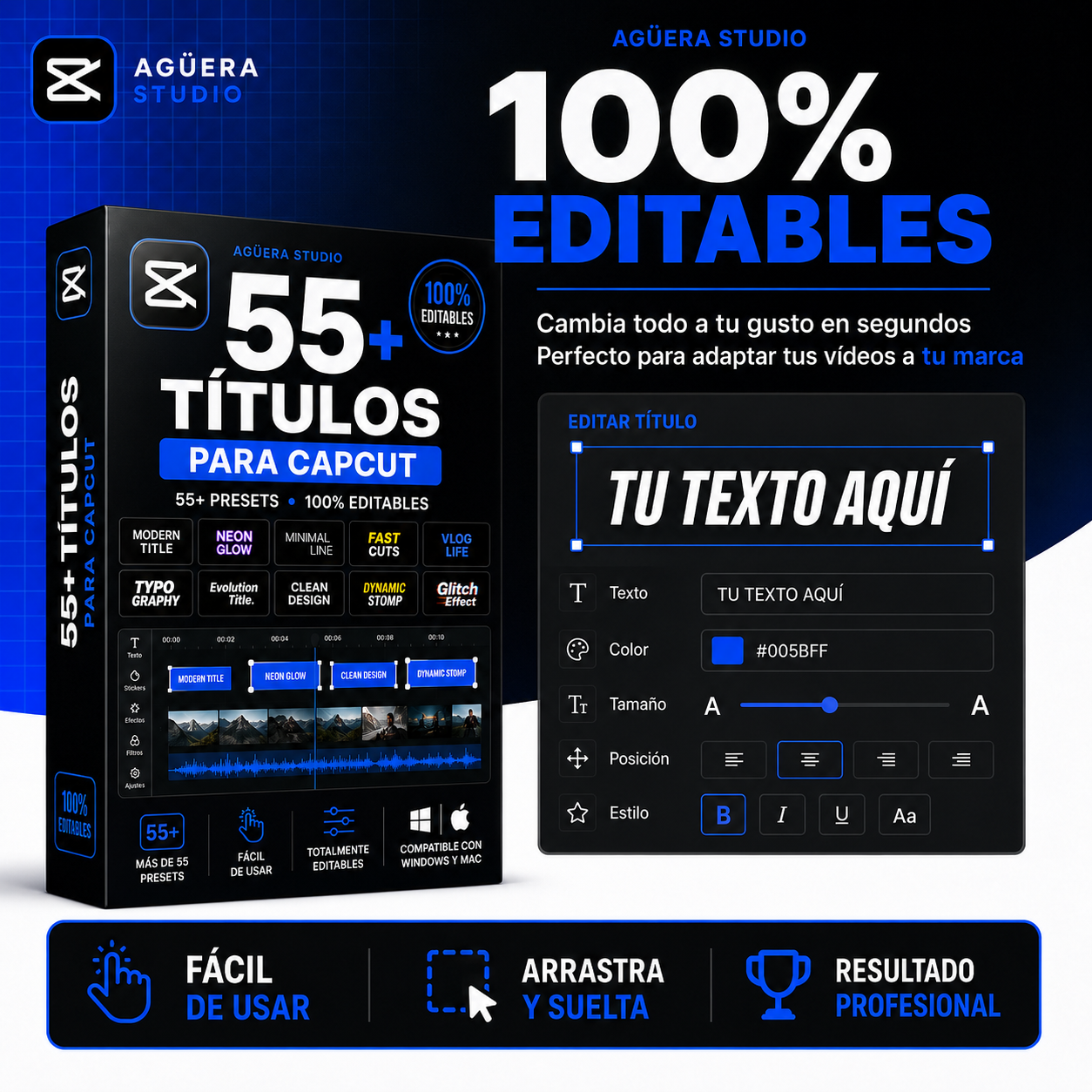 +55 TITULOS VIRALES PARA CAPCUT PRO