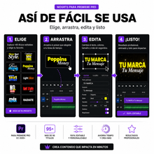 95+ Títulos Virales para Premiere Pro | Pack MOGRT 100% Editable