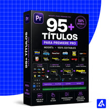 95+ Títulos Virales para Premiere Pro | Pack MOGRT 100% Editable